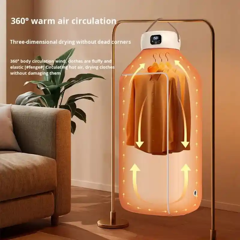 خشککننده لباس قابلحمل مدل Drying Heater