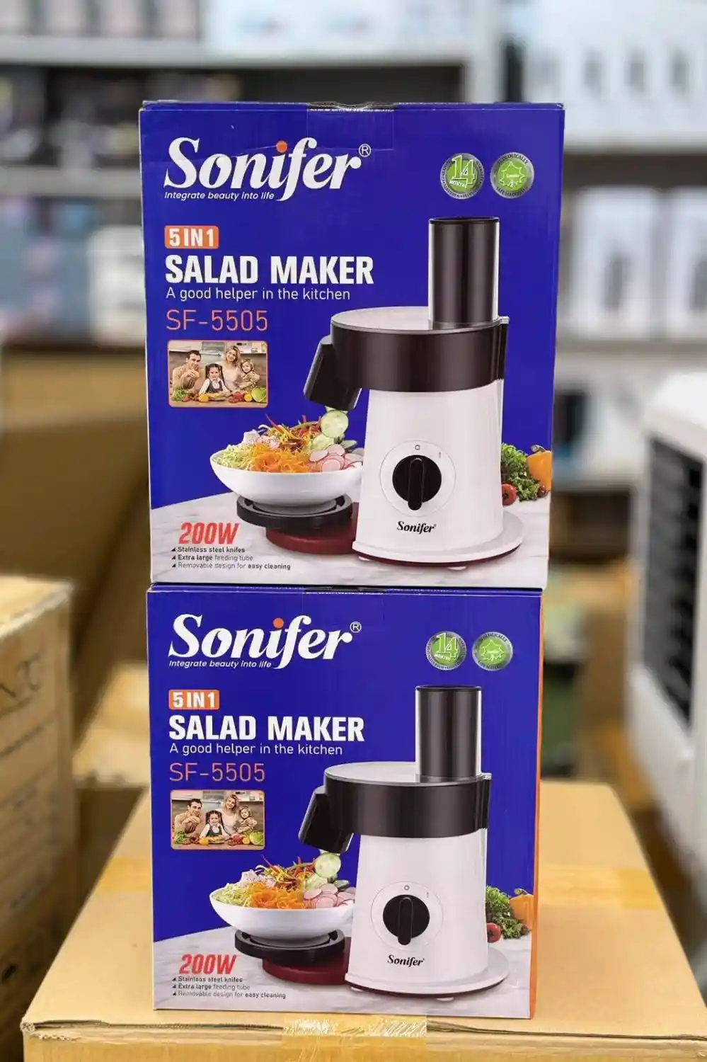 سالاد ساز و خردکن برقی چندکاره سونیفر مدل SF-5505