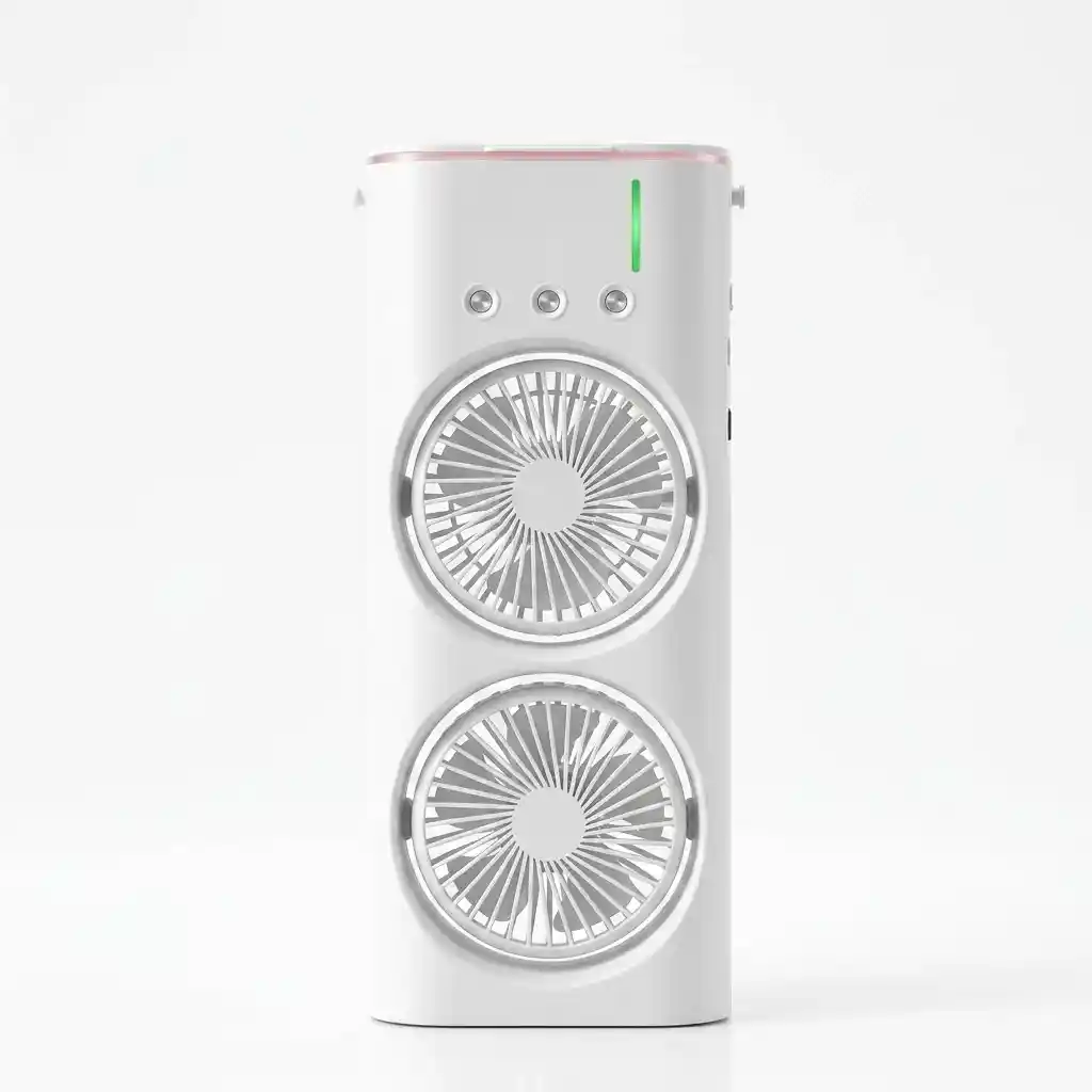 پنکه رو میزی مه پاش دوقلو مدل double Spray Fan‎