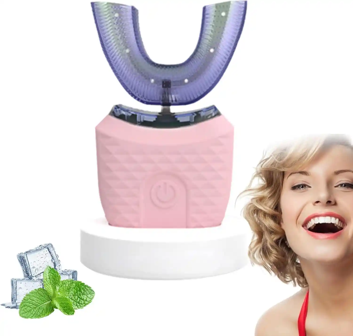 مسواک برقی اولتراسونیک و هوشمند U شکل مدل MY-116