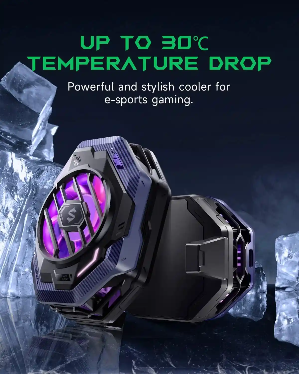 فن خنک‌کننده موبایل بلک شارک مدل FunCooler 3 Pro با قدرت ۲۰ واتی