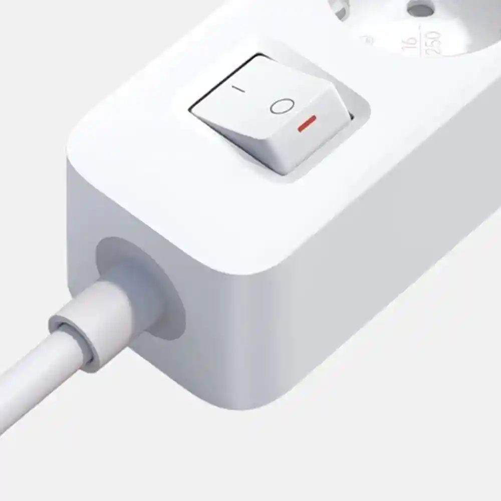 سه راهی و شارژر رومیزی ۳ پریز شیائومی مدل Xiaomi 20W Power Strip